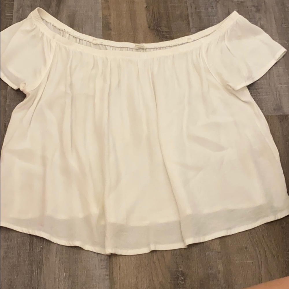 Off the shoulder blouse